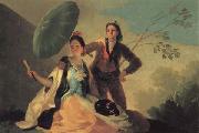 Francisco de goya y Lucientes The Parasol oil on canvas